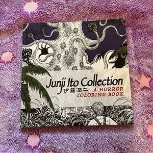 🌀 Junji Ito Horror Manga Coloring Book